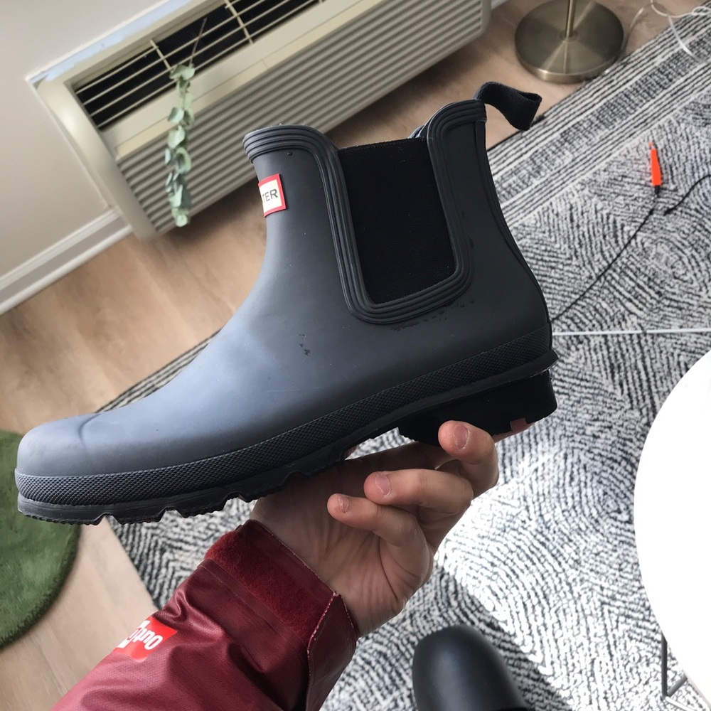 Hunter rain boots mens